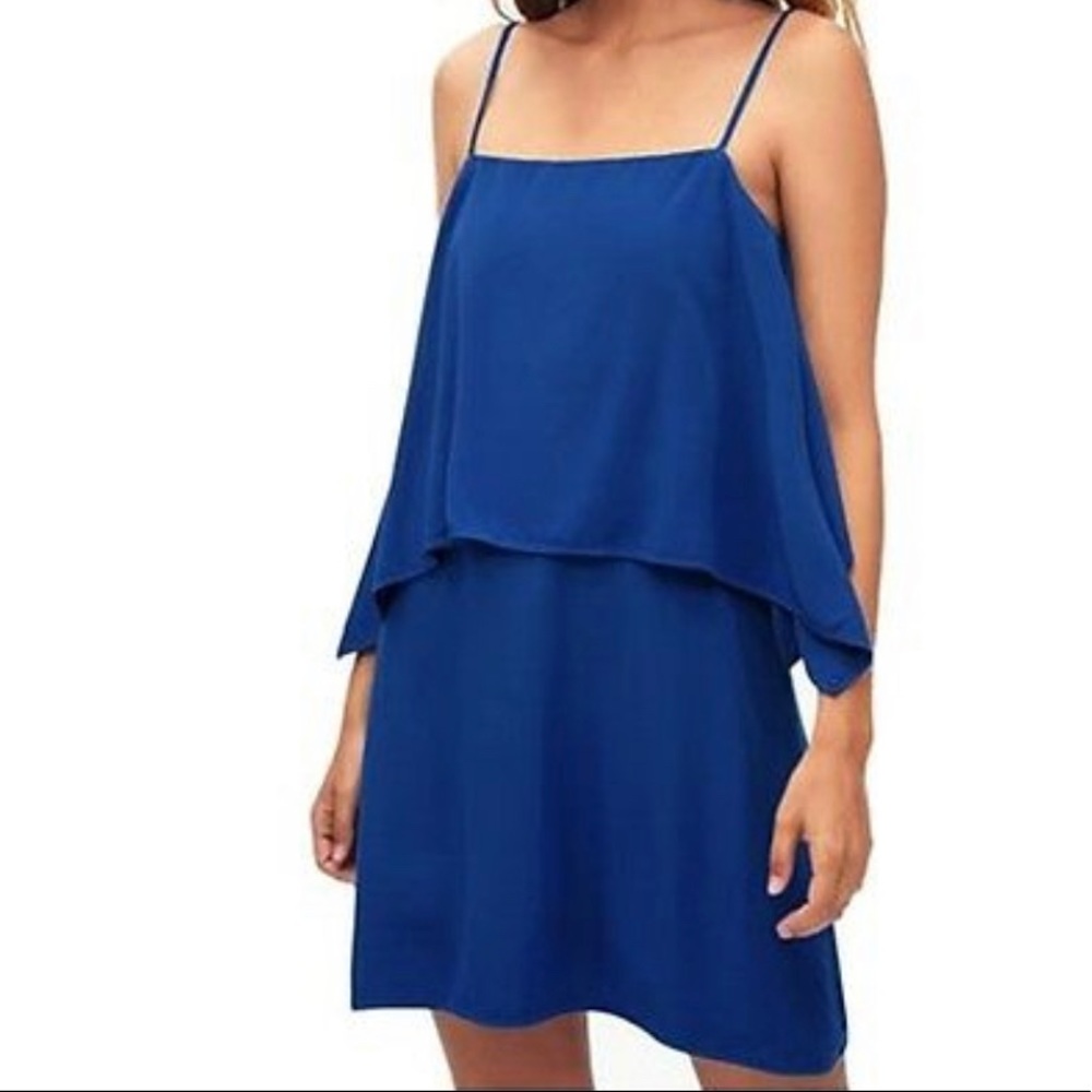 SPLENDID Voile popover Dress A Line Regatta Blue